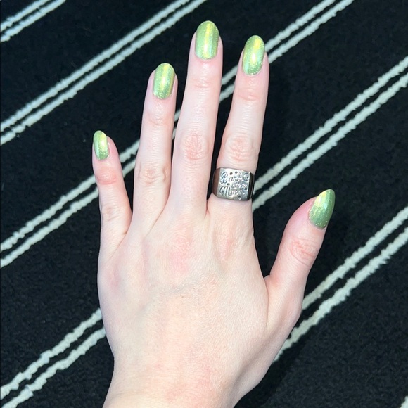 Souvenir Jewelry Silver Bark at the Moon Ozzy Osbourne Ring - Picture 2 of 16